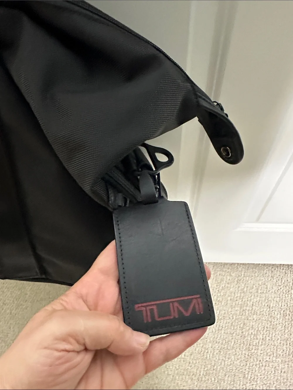 TUMI Alpha II Expandable Duffle Bag Black